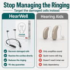 HearWell - Red Light Therapy Device for Tinnitus - HearWell