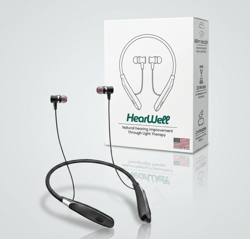 HearWell - Red Light Therapy Device for Tinnitus - HearWell