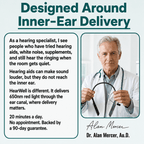 HearWell - Red Light Therapy Device for Tinnitus - HearWell